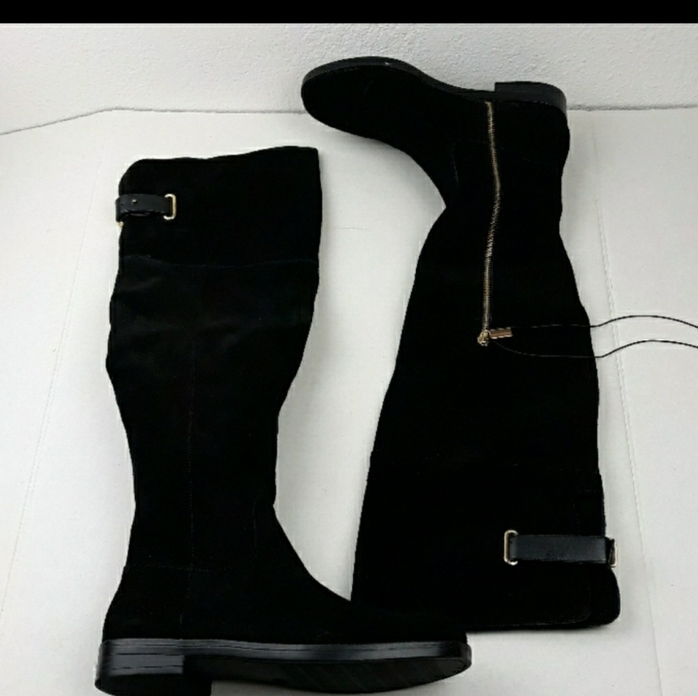 MERONA TESSIE OVER THE KNEE LEATHER BOOTS - Picture 2 of 8